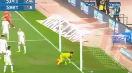1-0 Ke Sun Goal HD - Tianjin Quanjian - Yanbian Fude  (09.04.2017)