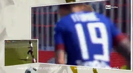 Marco Borriello Goal Cagliari 1 - 0 Torino SA 9-4-2017