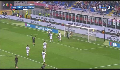 Mario Pasalic Goal HD - AC Milan 2-0 Palermo - 09.04.2017