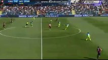 Diego Falcinelli Second Goal HD - Crotone 2-0 Internazionale - 09.04.2017 HD