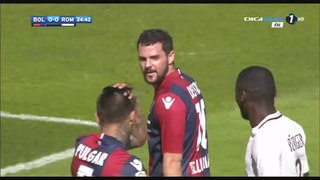 Federico Fazio Goal HD - Bologna 0-1 AS Roma - 09.04.2017