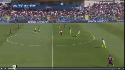Falcinelli Goal - FC Crotone vs Inter Milan  2-0  09.04.2017 (HD)