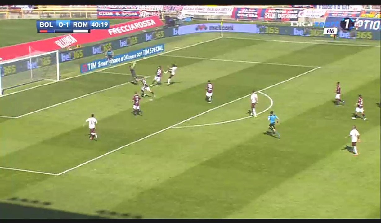 Mohamed Salah Goal HD - Bologna 0-2 AS Roma - 09.04.2017