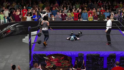 WWE 2K17 abigail v frost