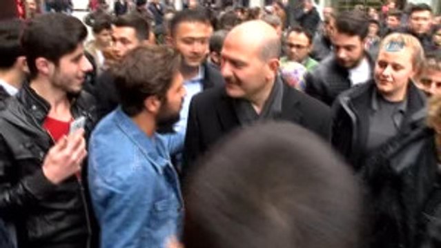 Bakan Soylu Polisler ve Basın Mensupları ile Halı Saha Maçı Yaptı
