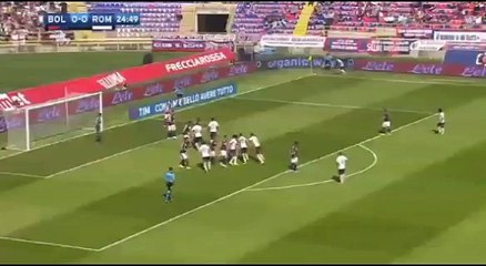 0-1 Fazio F. Goal - Bologna 0-1 AS Roma 09.04.2017 HD