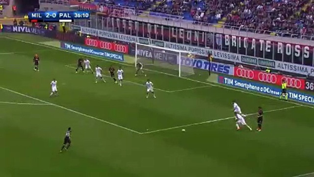 Carlos Bacca GOAL HD - AC Milan 3-0 Palermo 09.04.2017