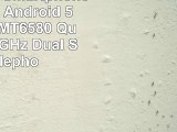 DOOGEE X5 Smartphone 50  IPS 3G Android 51 Lollipop MT6580 Quad Core 13GHz Dual SIM