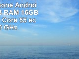 HOMTOM HT6 MTK6735P 4G Smartphone Android 51 OS 2GB RAM 16GB ROM Quad Core 55 écran 10