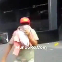 El dicifil momento que se vivio ayer en Venezuela ante fuerte protesta