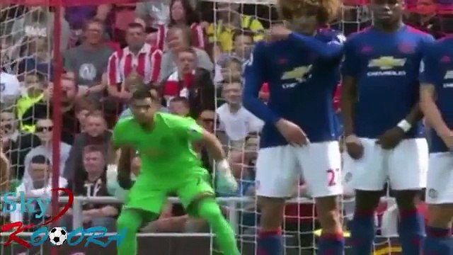 اهداف مباراه مانشستر يونايتد 3-0 سندرلاند 9-4-2017