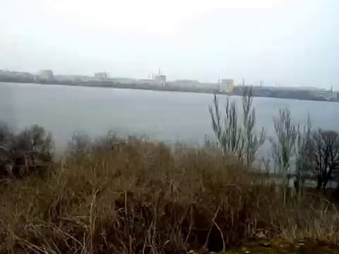 Днепропетровск от Набережной до...Река Днепр.Dnipropetrovsk .. Dnieper River.
