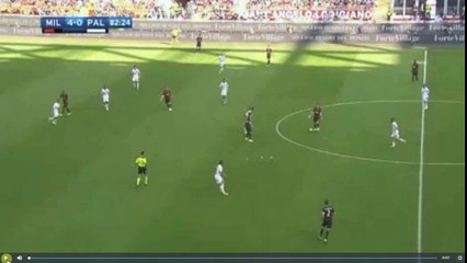 Gonzalez Red Card - AC Milan vs US Palermo 4-0 09.04.2017 (HD)