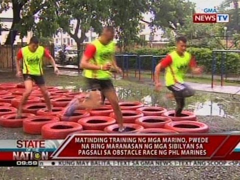Training ng mga marino, pwedeng maranasan ng mga sibilyan sa pagsali sa obstacle race ng PHL Marines