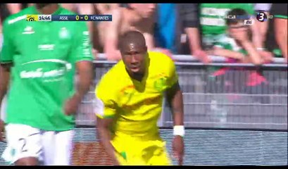 Prejuce Nakoulma Goal HD - St Etienne 0-1 Nantes - 09.04.2017