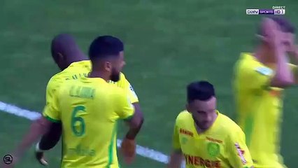 Préjuce Nakoulma Goal HD - Saitn Etienne 0 - 1 Nantes 09.04.2017 (Full Replay)