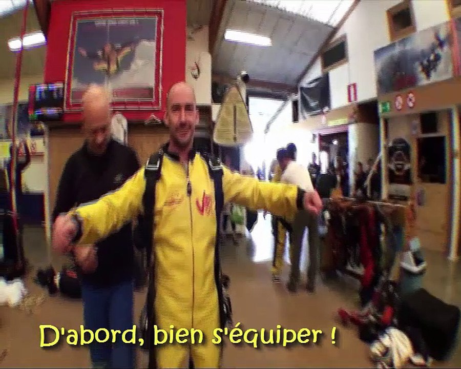 Mon premier saut en parachute