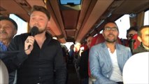 Avrupalı Türkler Oy Vermek İçin Otobüslerle 450 Kilometre Yol Gitti