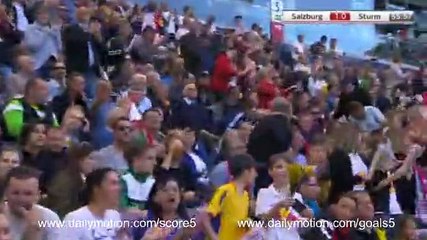 Josip Radosevic Goal Salzburg 1 - 0 Sturm Graz Tipico BL 9-4-2017