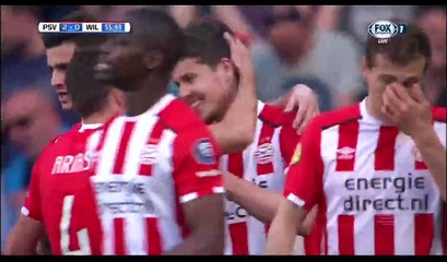Marco van Ginkel Goal HD - PSV 2-0 Willem II - 09.04.2017