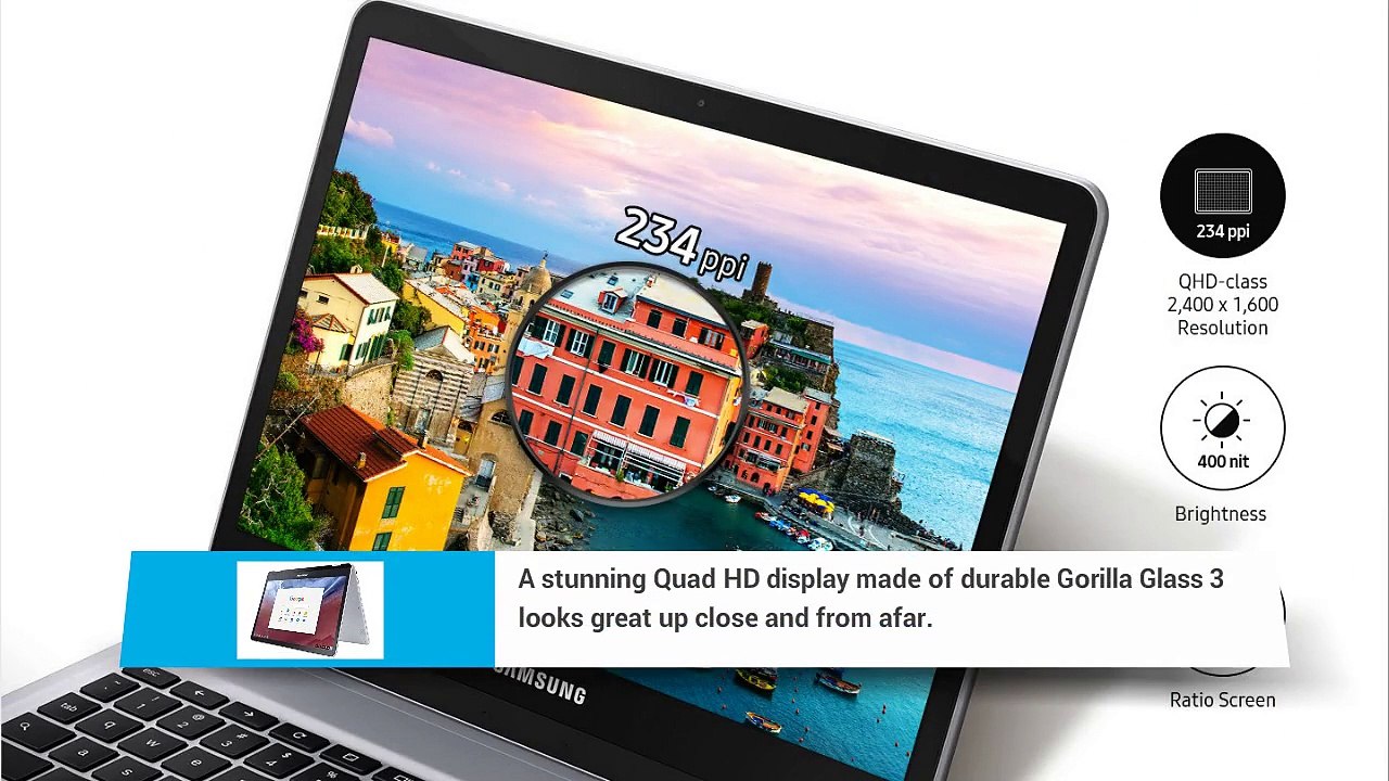 Samsung Chromebook Plus Touch Screen Laptop XE513C24-K01US - On Review
