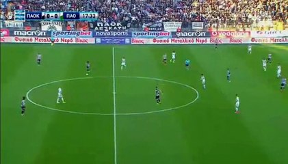 Pedro Henrique Goal HD - PAOK	1-0	Panathinaikos 09.04.2017
