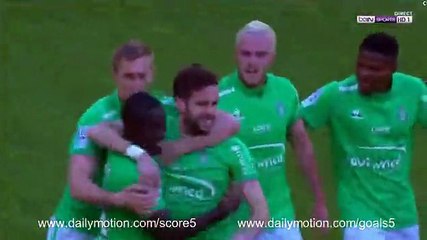 Benjamin Corgnet Goal St Etienne 1 - 1 Nantes Ligue 1 9-4-2017