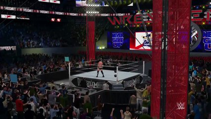 Epic back n fourth match Wwe 2k17