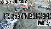 Trail Rigolo Franchissment tout terrain 4x4 6x6 Rc Scale Crawlers Dunes Falaises Pentes de Sable Abbaretz France Part3