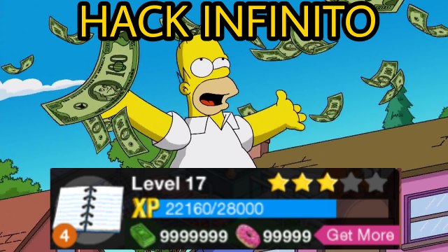 simpson springfield hack donuts illimité android ios 2017