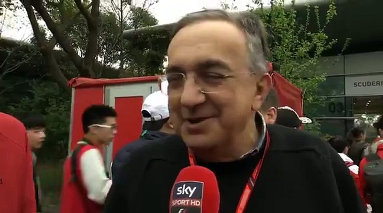 MARCHIONNE DURO CON KIMI RAIKKONEN