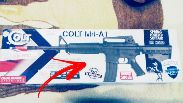 Review Airsoft- Colt M4A1 Spring Cyma!!