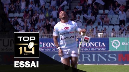 TOP 14 ‐ Essai Joe ROKOCOKO (RAC) – Racing 92-Pau – J23 – Saison 2016/2017