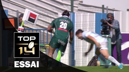 TOP 14 ‐ Essai Taniela MOA (PAU) – Racing 92-Pau – J23 – Saison 2016/2017
