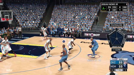 NBA 2K17 western conference Finals Game 2 dunk