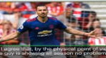 Ibrahimovic's condition 'amazing' - Mourinho