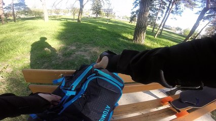 Skateboard électrique ! Mon apprentissage avec le longboard ornii coyote ou en chine le BT-ESK02 video 1/4