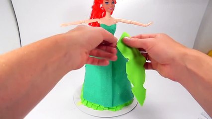 Play Doh dress for Disney princess Ariel HD