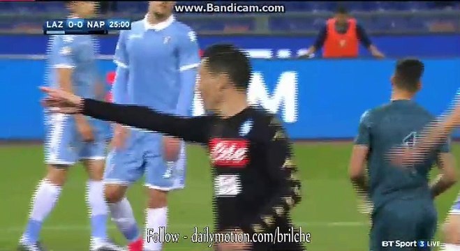 1st Half Highlights -Lazio 0-1 Napoli Serie A 09.04.2017
