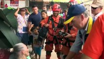 Santos visita Mocoa y presenta el balance de ayudas humanitarias en la zona