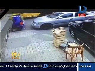 الإبراشى يعرض فيديو جديد لمفجر كنيسة الأسكندرية