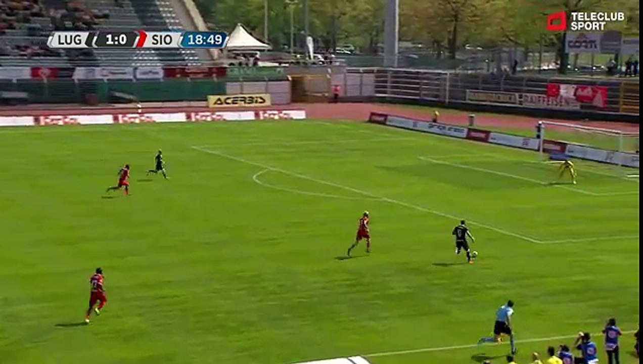 FC Lugano 2:0 FC Sion (Swiss Super League 9.April 2017)