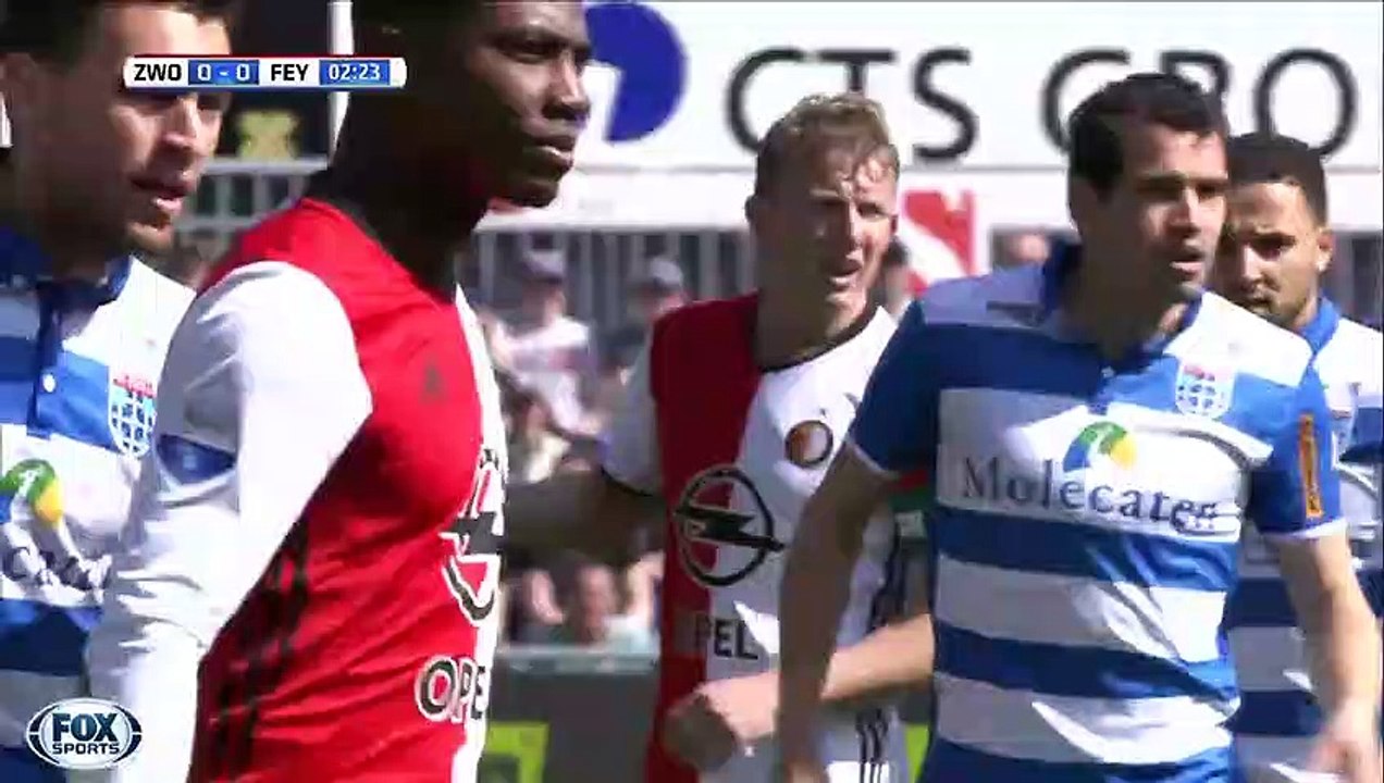 Feyenoord 2-2 Samenvatting PEC Zwolle 09-04-2017 All Goals & Highlights HD