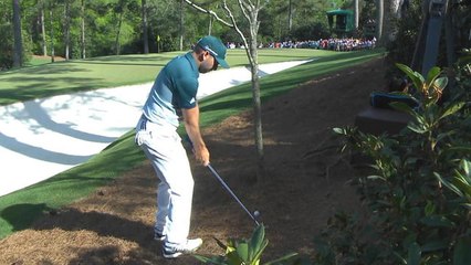 Golf - Masters 4 ème journée - Coup difficile pour Garcia