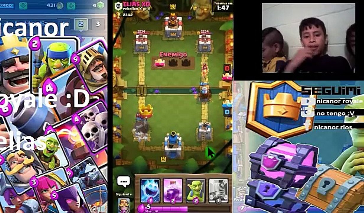 clash royale chispitas contra todas las cartas de clash royale!!ymas(nicanor royale)