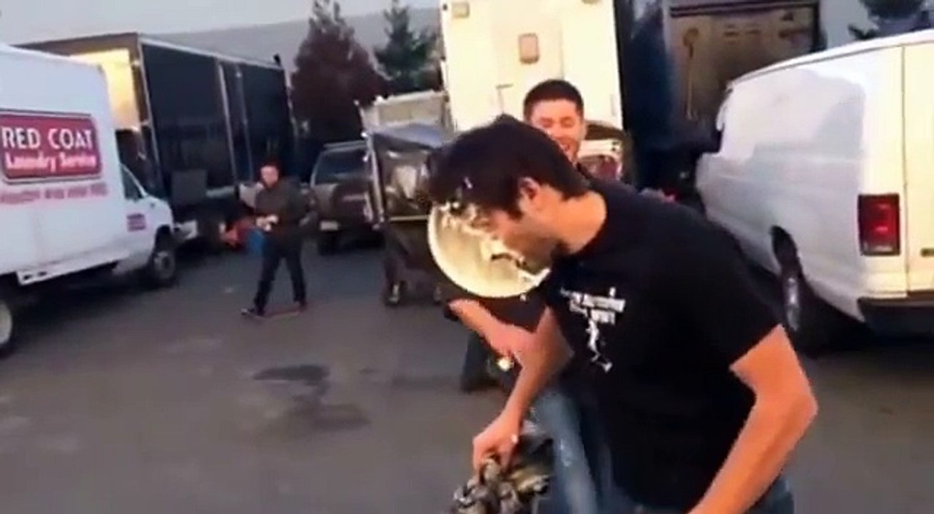 424. Broma de jensen ackles y jared padalecki a misha collins