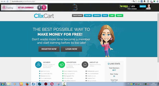 شرح موقع BuxInside + اثبات الدفع