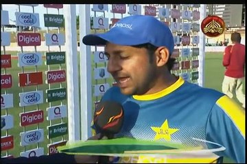 Sarfraz Ahmed Talks With Rameez Raja After Big Victory Against WI