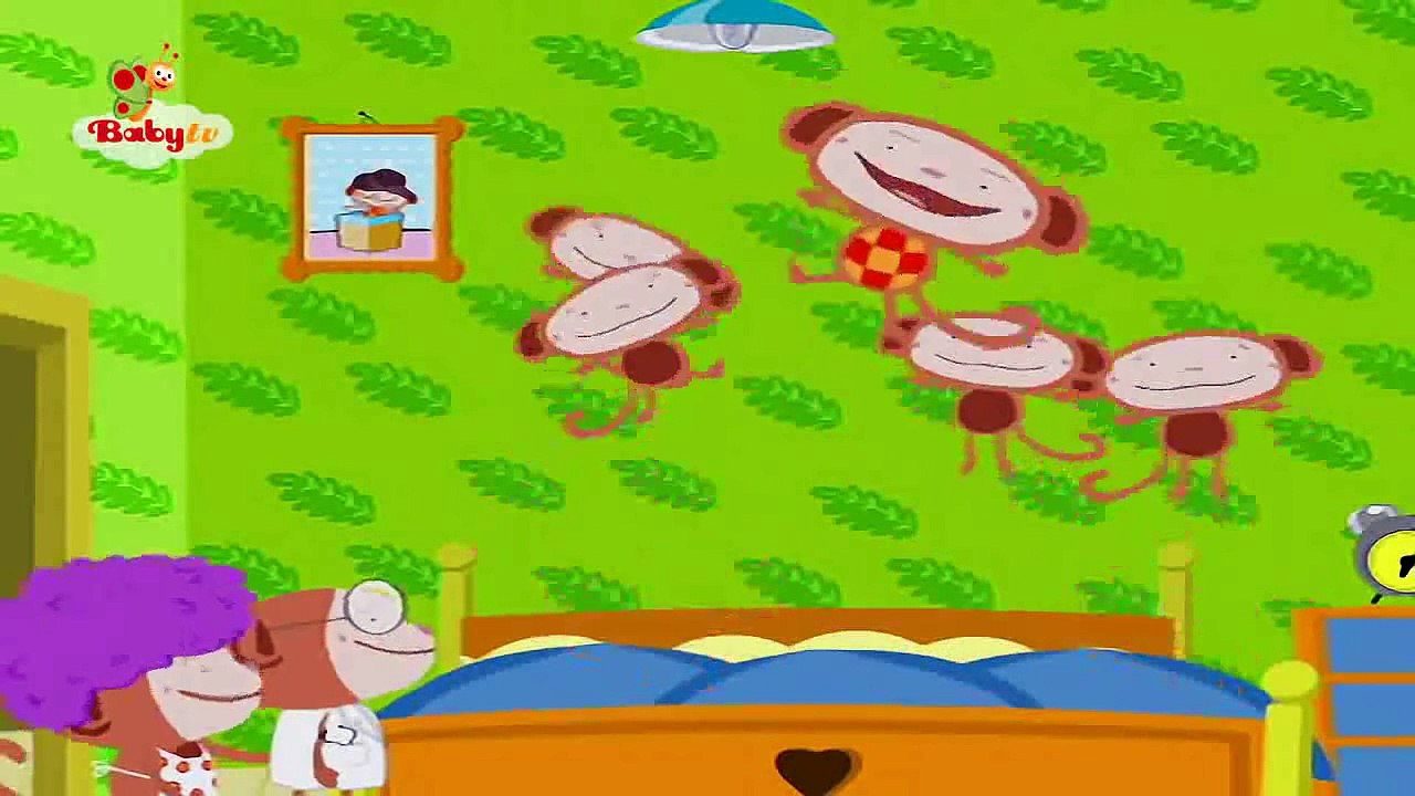 BABYTV Cancion Cinco pequeños monos