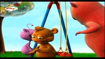 BABYTV LOS CUDDLIES juegan en un columpio